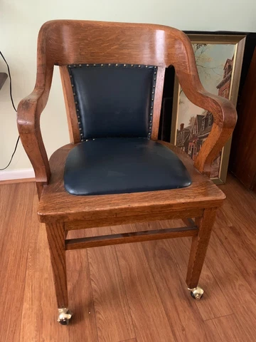 Murphy Chair Company - Office Chair - Antique furniture -Detroit Michigan Cover