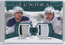 2011-12 Upper Deck Artifacts Green /50 Phil Kessel Nikolai Kulemin Dual Patch