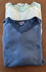 2 maglioni uomo Tommy Bahama 3XL scollo a V pullover classico spiaggia casual reversibile - Foto 1 di 11