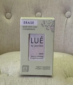 NUOVO Set Jean Lue Cancella Pulizia Esfoliante Polvere 10 Bustine - Foto 1 di 5