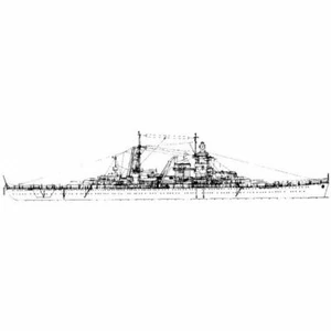 Bauplan Admiral Hipper - Bild 1 von 1