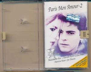 Paris Mon Amour 2 2003 Cassette Made in Ukraine NM Adamo Michel Fugain - Picture 1 of 6