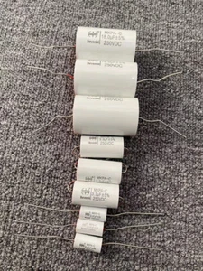 Condensador de película de polipropileno metalizado de audio MKP axial 250V400V 0.1-100uf - Imagen 1 de 10