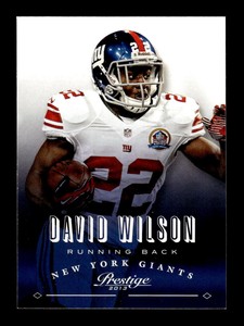 2013 Panini Prestige David Wilson   #130