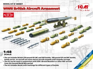 ICM48407 - ICM 1:48 - Armamento de Aviones Británicos Segunda Guerra Mundial - Imagen 1 de 1