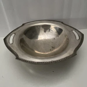 Vintage Crescent Silverware Mfg Co Inc Serving Bowl - Picture 1 of 10