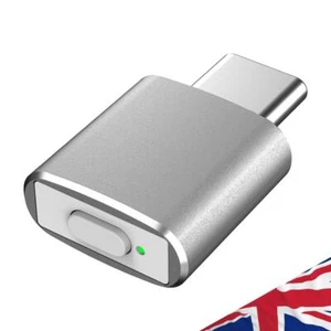 USB C Automatic Mouse Shaker Driver-Free Undetectable Keep Computer/Laptop Awake - Picture 1 of 8