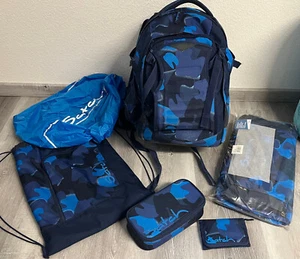 SATCH Pack Schulrucksack Set TROUBLEMAKER 2023 (blau/marine) 6tlg. - Bild 1 von 1