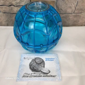 The Mega Ball Play & Freeze Eismaschine Blau Soft Serve Maker Selbstgemacht Neu - Bild 1 von 10