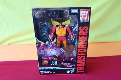 🔥 Transformers Studio Series 86 • Hot Rod • Movie Figure • Hasbro/Takara NEW 🔥 - Image 1 of 4
