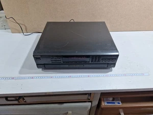 Technics SL-PD8 5 Disc CD Changer Player Black Tested & Working - Picture 1 of 8