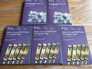 The Great Courses, John McWhorter: 2 *AUDIO CD* courses:  "Language A to Z" + 1 - Bild 1 von 6