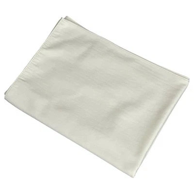 Ralph Lauren Tablecloth Oblong 80 x 56 Light Creamy Beige Cotton Blend Weave - Image 1 of 4