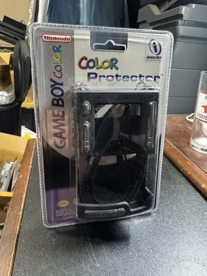 Официальная цветная защита Nintendo GameBoy новая нераспакованная черная - Изображение 1 из 4