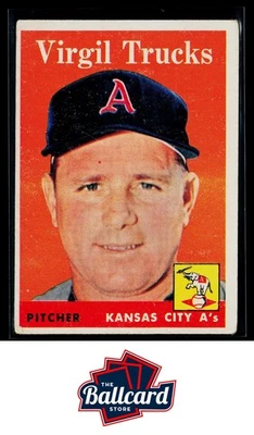 1958 Topps #277 Virgil Trucks - Image 1 of 2