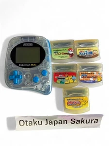 Pokemon Mini Cartridge Pokémon 5 Cartridges Set Puzzle Collection Pinball mini - Picture 1 of 19