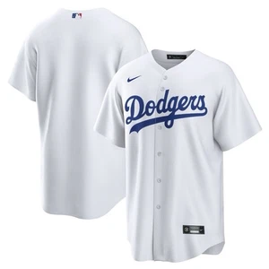 Los Angeles Dodgers Men's Nike White Home Replica Team Jersey Small MSRP $115 🧢 - Picture 1 of 8