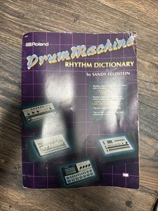 Roland drum machine rhythm dictionary by sandy feldstein - Imagen 1 de 1