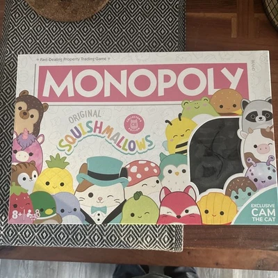 Never played Squishmallows Collectors Edition Monopoly but missing teddy - Image 1 of 4