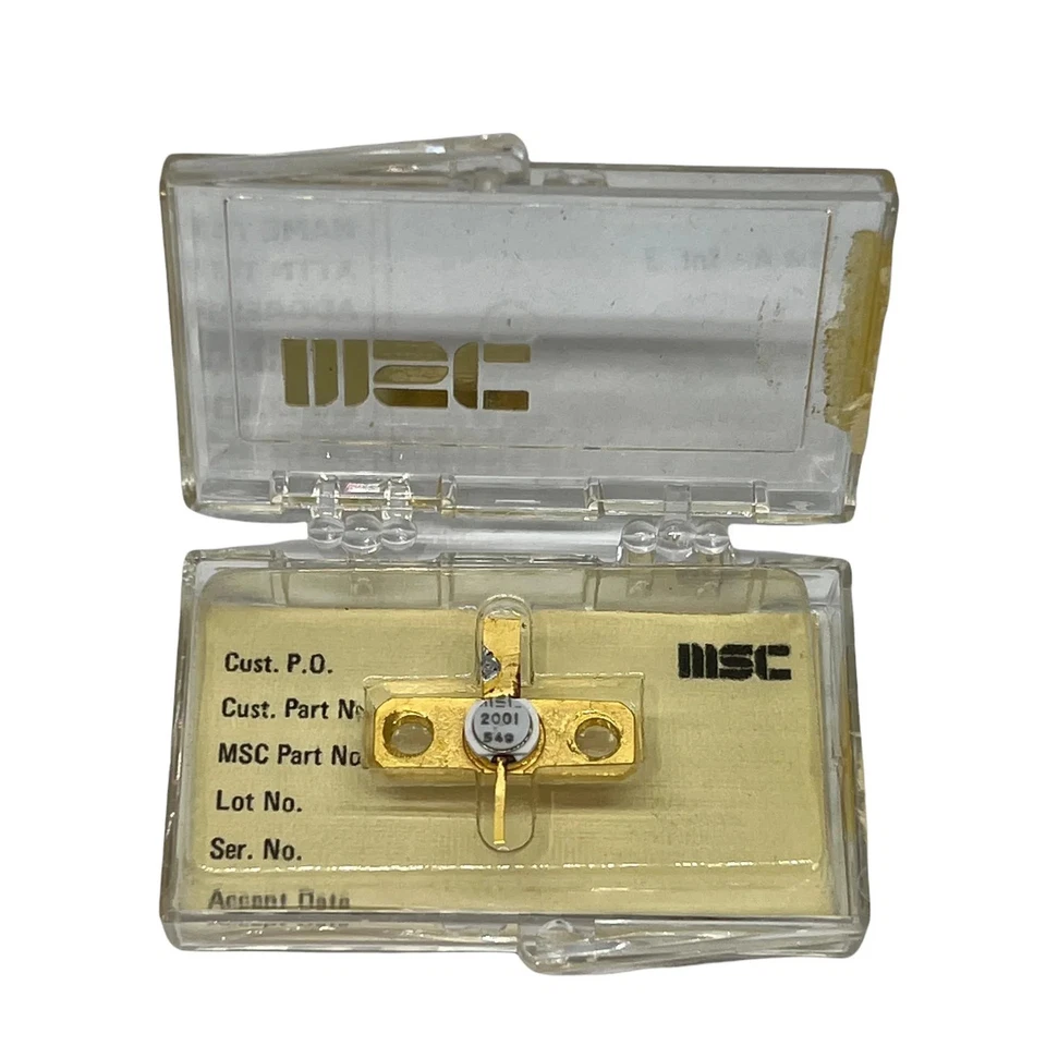 2001 MSC2001 MSC RF TRANSISTOR MSC-2001 - Image 1 of 1