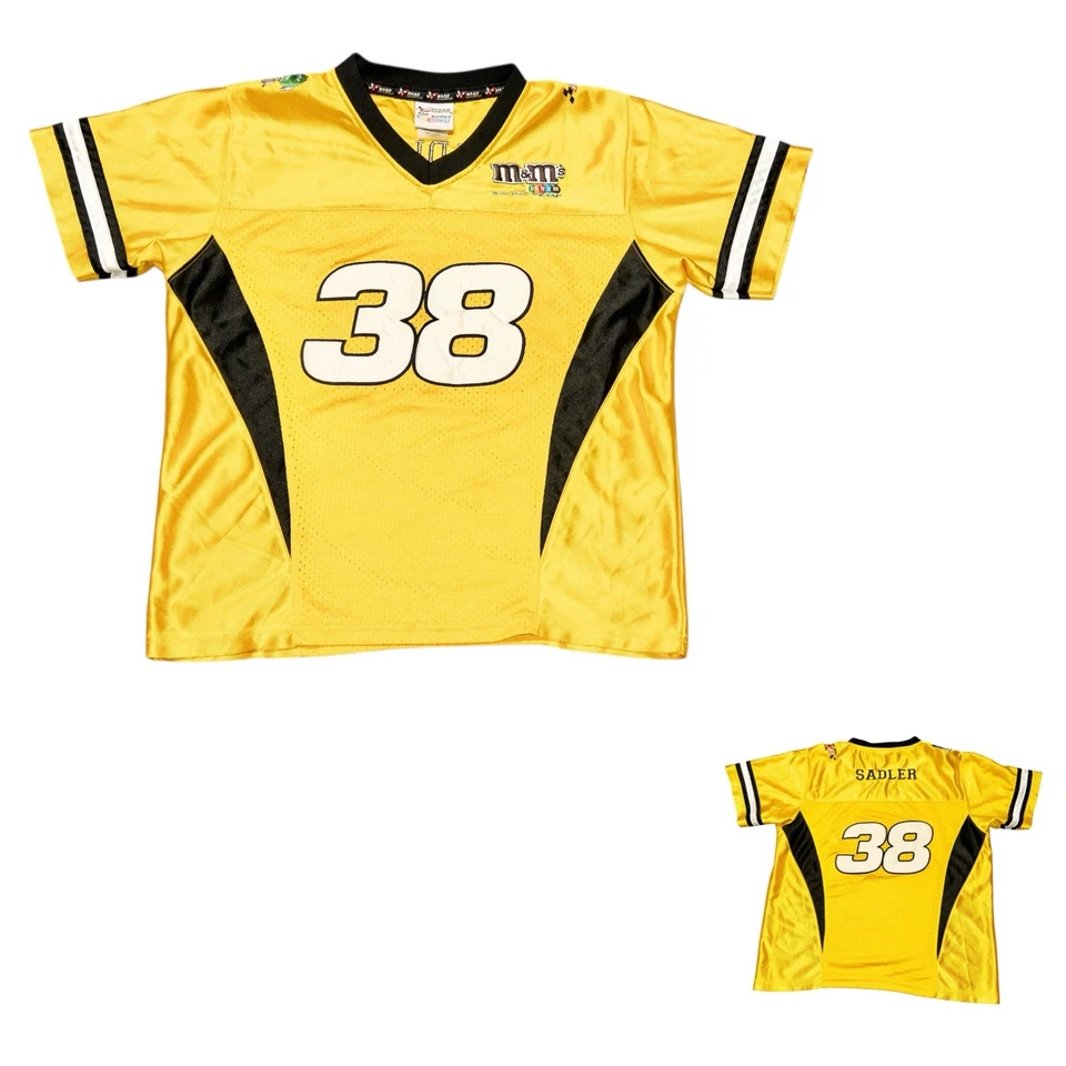 Chase Authentic Stitched Elliott Sadler #38 M&Ms Jersey Womens Medium - Image 1 of 4