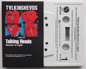 TALKING HEADS - REMAIN IN LIGHT (SIRE M5S6095) 1980 USA CASSETTE TAPE ART POP - Picture 1 of 4