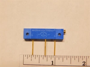Bourns 3057Y-1-202 2K Trimpot 22-Turn Rectangular Trimming Potentiometer - Picture 1 of 2
