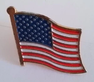 UNITED STATES FLAG LAPEL PIN BADGE US American Stars and Stripes Old Glory USA - Picture 1 of 3