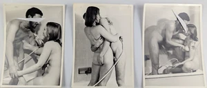 3 photos ISRAELI Nude Adult Erotic b&w 70's vintage Pin Up men & woman Showering - Picture 1 of 5