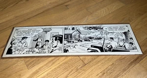 Original MARK TRAIL Comic Strip Cartoon ED DODD March 31, 1975 w/ Dodd AUTOGRAPH - Picture 1 of 8