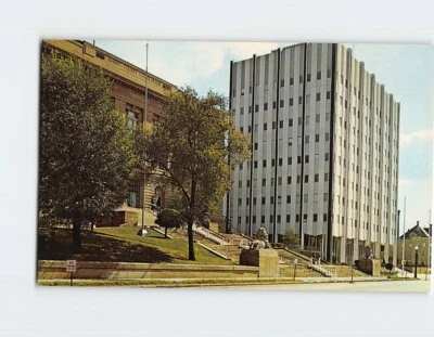 Postal Palacio de Justicia del Condado de Summit y Edificio Municipal Akron Ohio EE. UU. Foto 1 de 2