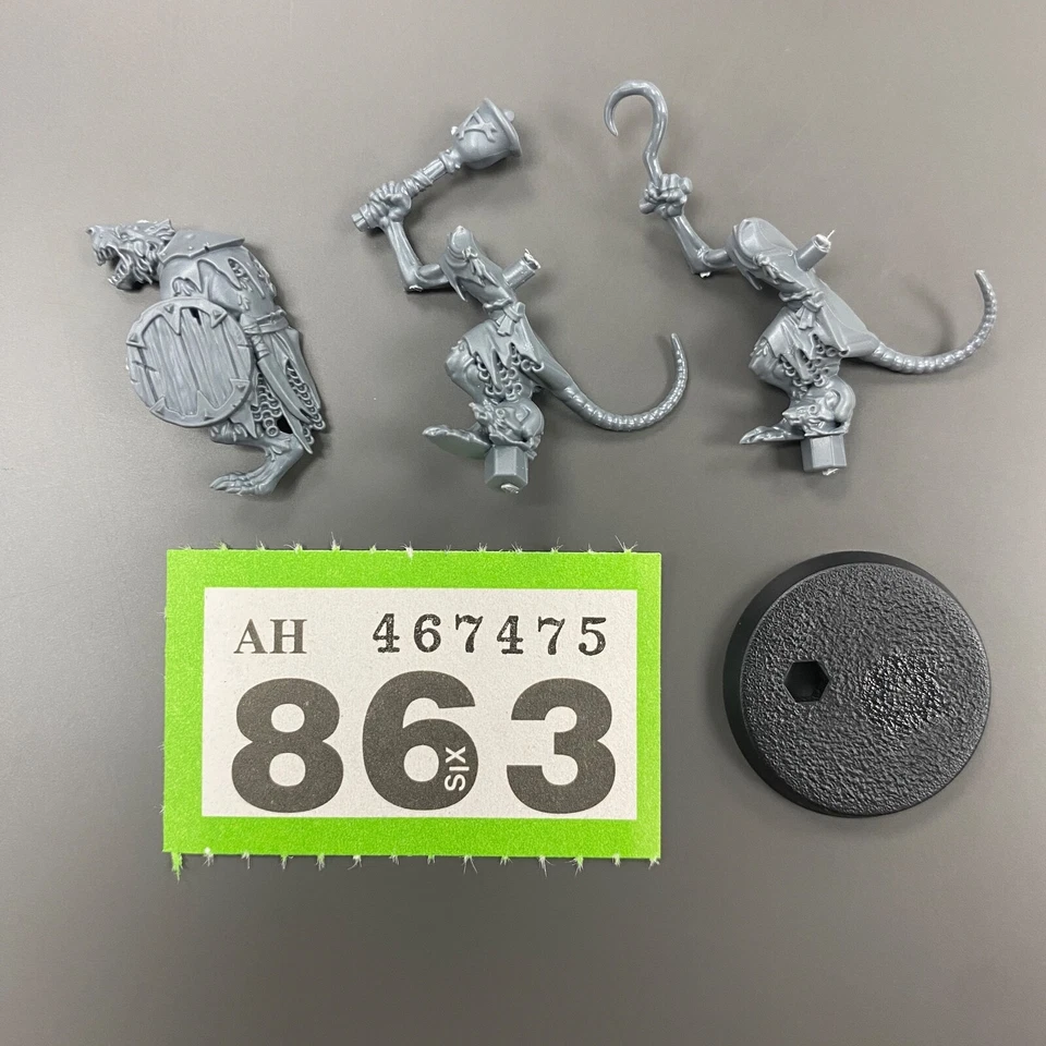 SKAVEN CLANRAT #3 MUSICIAN SKAVENTIDE AGE OF SIGMAR - Image 1 of 1