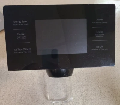 Painel de controle/interface de usuário dispensador de geladeira Samsung DA97-12675S - Imagem 1 de 4