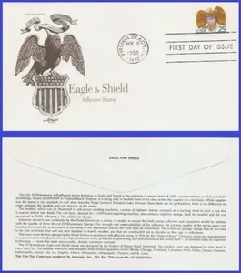 USA4 #2431 U/A ARTMASTER FDC   Eagle & Shield s/a - Bild 1 von 1