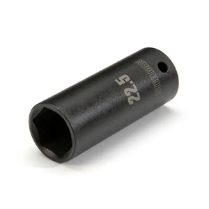 Steelman 22.5mm x 1/2-Inch Drive Thin Wall Deep Impact 6-Point Socket 61022 - Picture 1 of 4