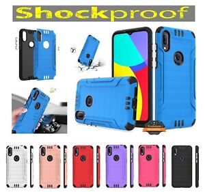 For Nokia XR20 Hybrid Dual Layer Armor Brush Texture Shockproof Hard Case Cover