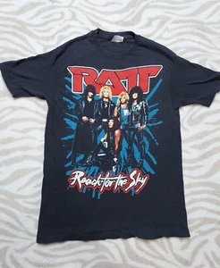 Vintage 1989 Ratt City To City World Concert Tour T-Shirt Large Made In USA  - Picture 1 of 8
