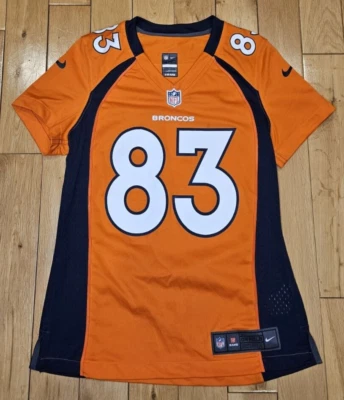 Camiseta deportiva Nike On Field 2012 Wes Welker Denver Broncos para mujer réplica del equipo de la NFL S Foto 1 de 4