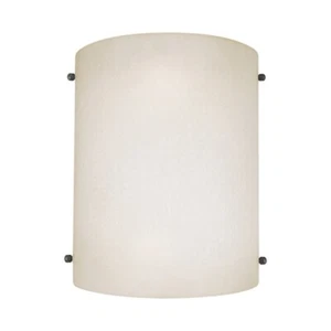 Forte Lighting 2-Light ADA Compliant Sconce, Bronze/White Mist - 5121-02-32 - Picture 1 of 1