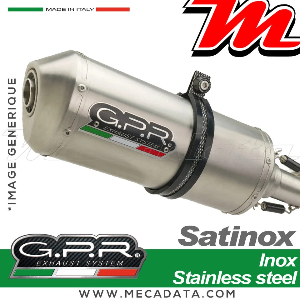 Ligne complète d'échappement GPR HONDA MSX - Grom 125 2013 - Photo 1/1