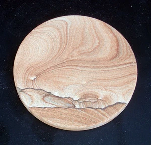 Western Lodge Cabin Decor Sedona Sandstone Coasters Set of 4 MADE IN THE USA - Picture 1 of 1