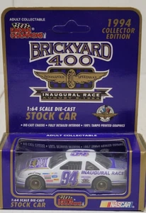 NASCAR #94 - Brickyard 400 - Carrera inaugural - Stock Car escala 1/64 (1994) - Imagen 1 de 6