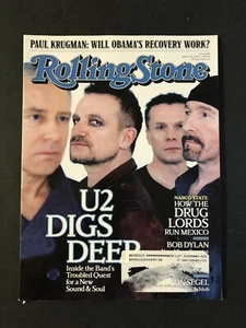 Rolling Stone Magazine March 19 2009 U2 - Picture 1 of 2
