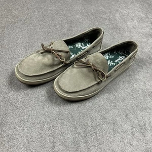 Zapato mocasín de cuero tostado cosido a mano LL Bean Signature para hombre talla 13M barco preppy - Imagen 1 de 9