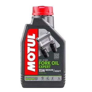 MOTUL FORK OIL EXPERT SAE 15W OLIO IDRAULICO FORCELLE FORCELLA MEDIUM HEAVY 1 LT - Foto 1 di 2