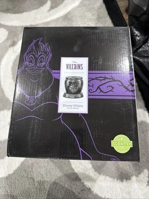 Disney VILLAINS SCENTSY WARMER URSULA、MALEFICENT & Evil Queen Cauldron 退回 — 第 1/4 张图片