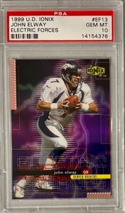 1999 Upper Deck Ionix #EF13 John Elway Electric Forces PSA 10 - Picture 1 of 2