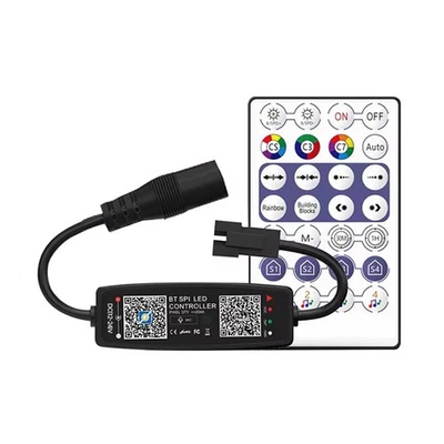 WS2812B Controller Telecomando Bluetooth Musica APP Controllo per Pixel LED4986 - Immagine 1 di 4