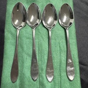 (4) - Gorham GEORGETOWN-OLD Satin Handle Stainless Flatware 6” Teaspoon - Picture 1 of 6