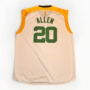 Ray Allen #20 Boston Celtics 2008 NBA Finals Jersey 2XL White Home Majestic - Picture 1 of 4